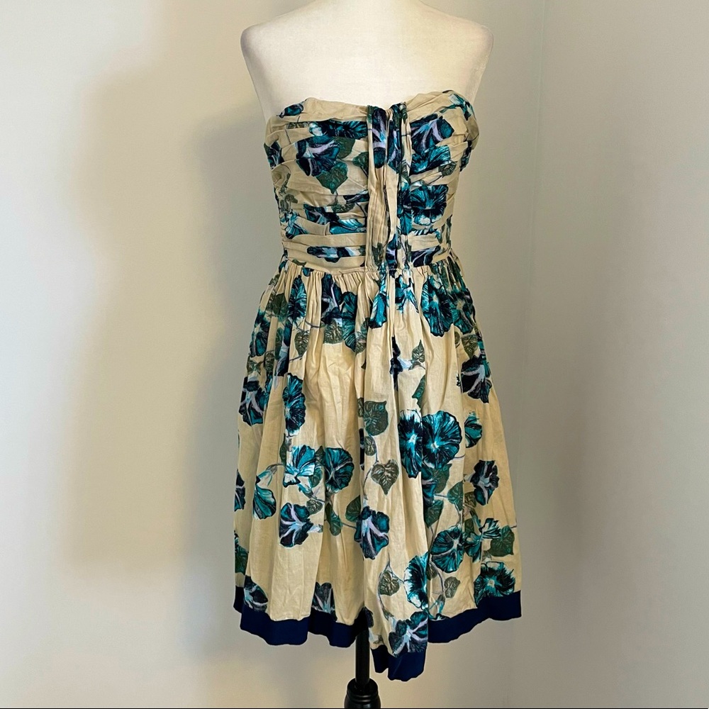 Alberta Ferretti strapless sundress
